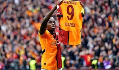 Osimhen, Mauro Icardi'yi unutmadı