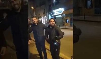 Sergio Oliveira'nın İstanbul sokaklarında eğlenceli anları