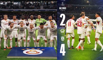 Lille - Galatasaray maçında galibiyeti getiren gollerimizin ardından yaşanan sevinçler
