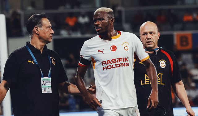 Galatasaray'da Victor Osimhen'den kötü haber