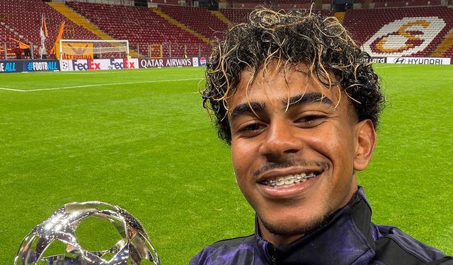 Lamine Yamal'dan Galatasaray - Barcelona maçı sonu güzel hareket! Görevlilere izin vermedi!