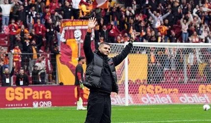 Mauro Icardi'ye sakatlığı sonrası Galatasaray taraftarından destek