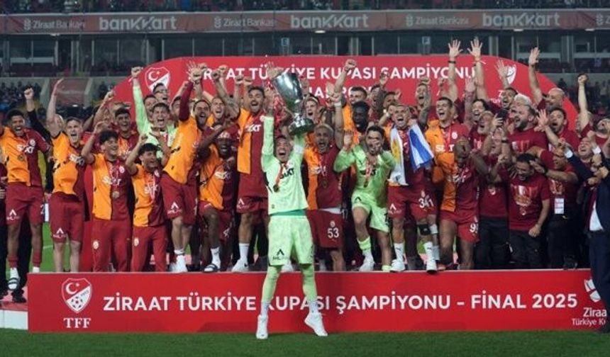 Galatasaray, 2024-2025 Sezonu Türkiye Kupası Şampiyonu