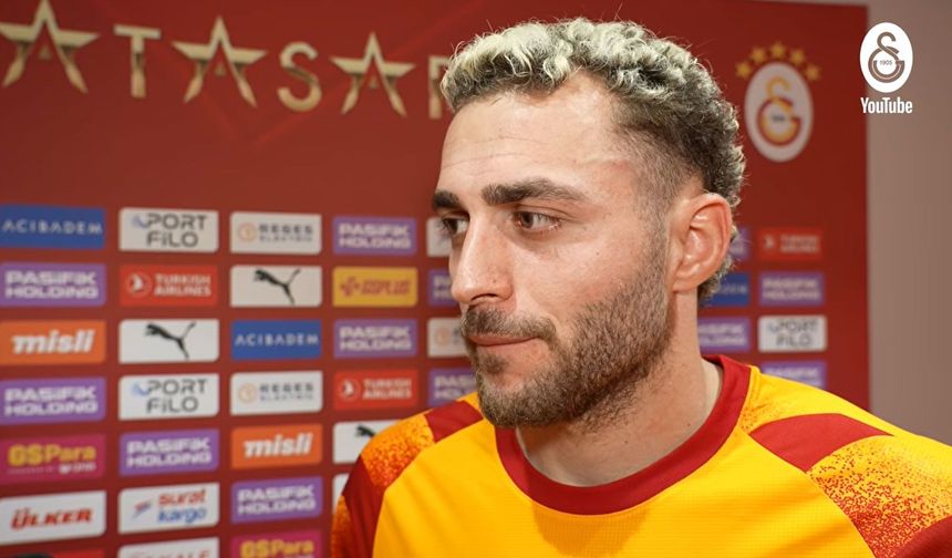 Barış Alper Yılmaz: "Biz Galatasaray futbolcusuyuz, hedeflerimiz çok büyük"