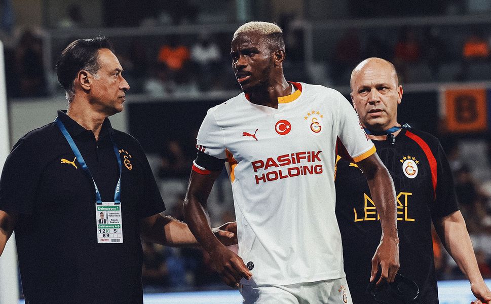 Galatasaray'da Victor Osimhen'den kötü haber