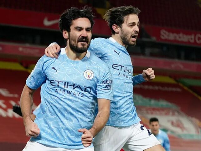 İlkay Gündoğan Ve Bernardo Silva