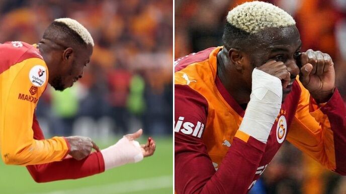 Victor Osimhen'den Fenerbahçe'ye Ağlama Işareti