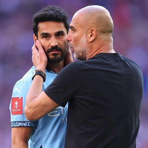 İlkay Gündoğan Ve Pep Guardiola